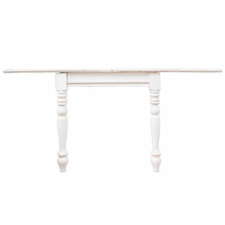 Ausziehbarer Tisch Bis zu 240 cm in Mango Wood und Mdf Homemotion - Tongo Viadurini