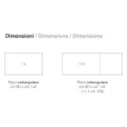 Ausziehbarer Tisch bis 240 cm aus lackiertem Holz Made in Italy - Adrienne Viadurini