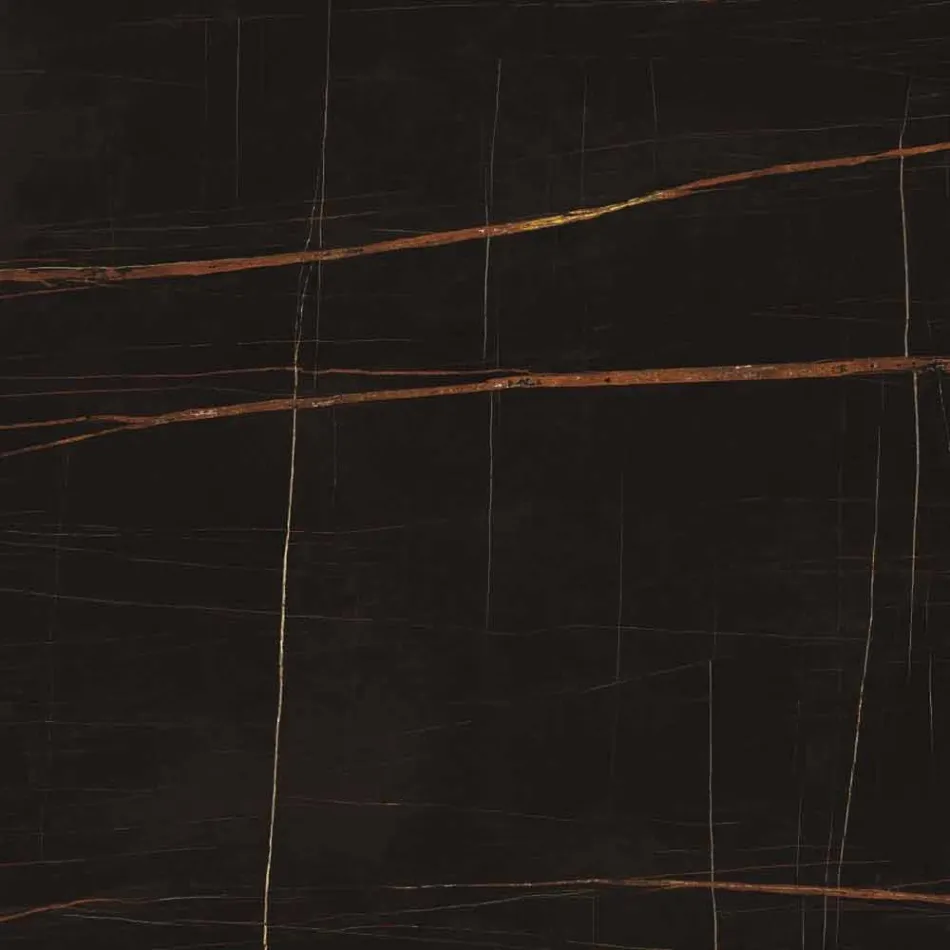 Ausziehbarer Tisch Bis zu 260 cm aus Steinzeug, Marmor und Holz Made in Italy - Malita Viadurini