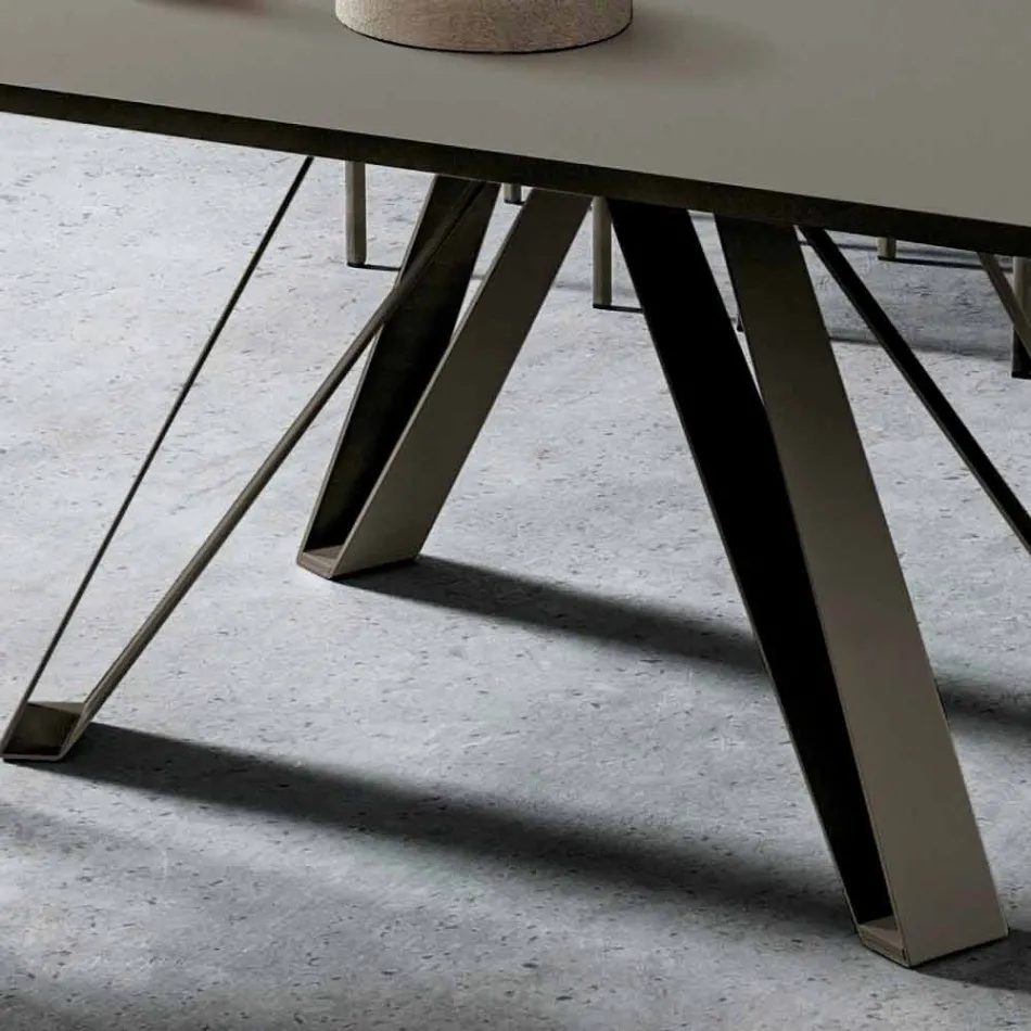 Ausziehbarer Tisch Bis zu 280 cm in Fenix Made in Italy, Precious - Aresto Viadurini