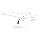 Ausziehbarer Tisch Bis zu 280 cm in Fenix Made in Italy, Precious - Aresto Viadurini