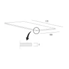 Ausziehbarer Tisch Bis zu 280 cm in Fenix Made in Italy, Precious - Aresto Viadurini