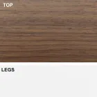 Ausziehbarer Tisch bis 300 cm mit furnierter Platte, hergestellt in Italien – Grotta Viadurini