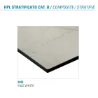 Ausziehbarer Tisch bis zu 300 cm aus geschichtetem HPL Made in Italy - Bastiano Viadurini