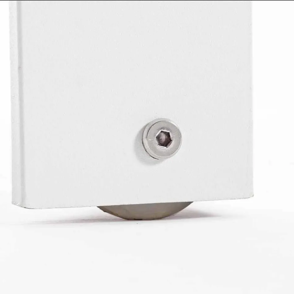 Ausziehbarer Tisch in modernem Aluminiumdesign für Homemotion im Freien - Casper Viadurini