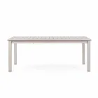 Ausziehbarer Tisch in modernem Aluminiumdesign für Homemotion im Freien - Casper Viadurini