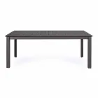 Ausziehbarer Tisch in modernem Aluminiumdesign für Homemotion im Freien - Casper Viadurini