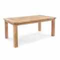 Homemotion - Hunter Teak Wood ausziehbarer Gartentisch Bis zu 250 cm