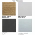 Moderner ausziehbarer 14-Sitzer-Tisch mit Laminatplatte, hergestellt in Italien – Ezzellino Viadurini