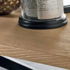 Moderner ausziehbarer Tisch aus Eichenholz Made in Italy - Oncino Viadurini