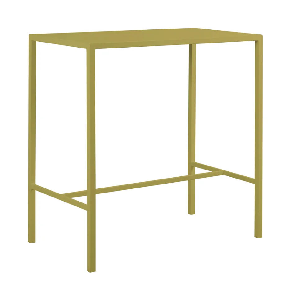 Garten-Hochtisch aus verzinktem Stahl Made in Italy - Vesna Viadurini