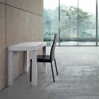 Ausziehbarer Konsolentisch bis 325 cm aus Laminat Made in Italy – Gordito Viadurini