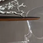 Küchentisch aus Fenix und lackiertem Kunstmarmor, hergestellt in Italien – Brontolo Viadurini