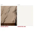 Küchentisch aus Holz und Metall, hergestellt in Italien, hohe Qualität – Dotto Viadurini