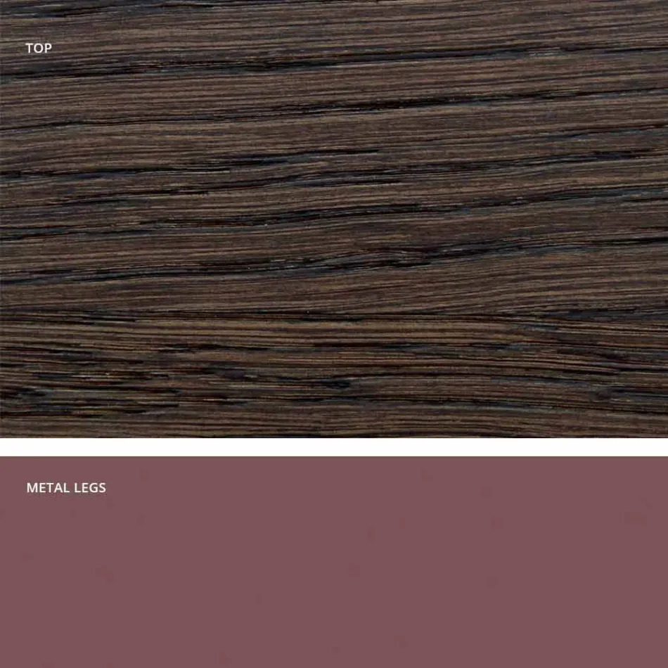 Massivholz-Küchentisch im italienischen Design, Dionigi Viadurini