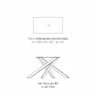 Massivholz-Küchentisch im italienischen Design, Dionigi Viadurini