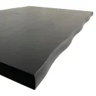 Moderner Küchentisch aus furniertem Holz und Stahl, hergestellt in Italien – Grotta Viadurini