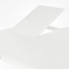 Ausziehbarer Outdoor-Tisch bis 160 cm aus Aluminium, Homemotion – Andries Viadurini