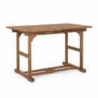 Ausziehbarer Tisch im Freien Bis zu 160 cm in Akazienholz - Wolke Viadurini