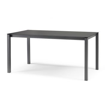 Ausziehbarer Outdoor-Tisch bis 210 cm in HPL Made in Italy - Anis