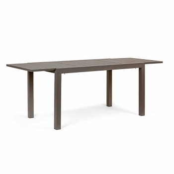 Ausziehbarer Outdoor-Tisch bis 240 cm in Aluminium, Homemotion - Arold