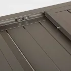 Ausziehbarer Outdoor-Tisch bis 240 cm in Aluminium, Homemotion - Arold Viadurini
