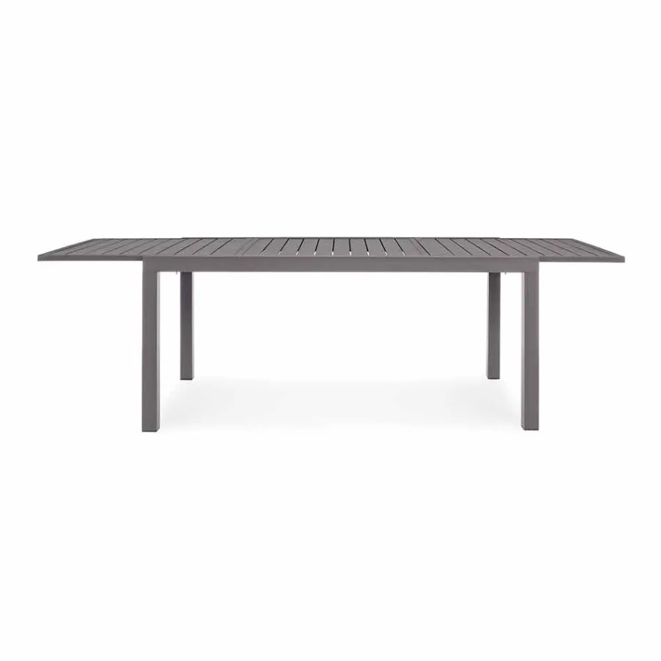 Ausziehbarer Outdoor-Tisch bis 240 cm in Aluminium, Homemotion - Arold Viadurini