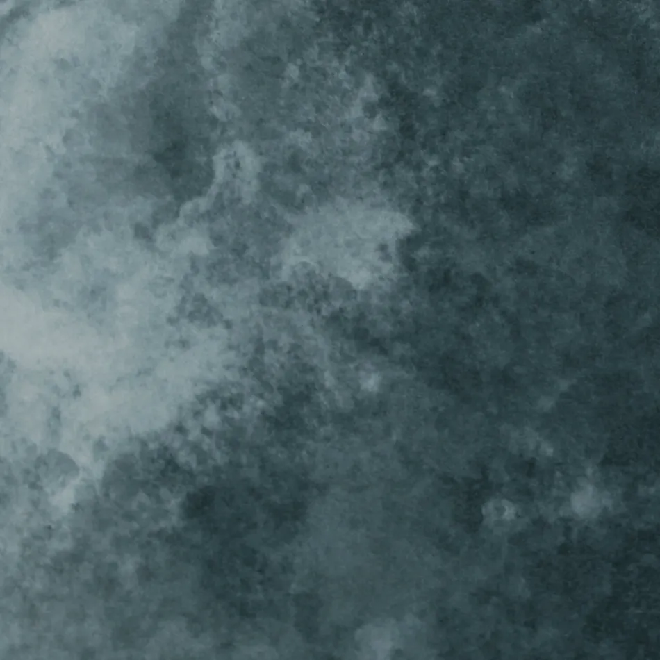 Gartentisch mit Holzsockel und ozeanblauer Keramikplatte - Infinity Viadurini