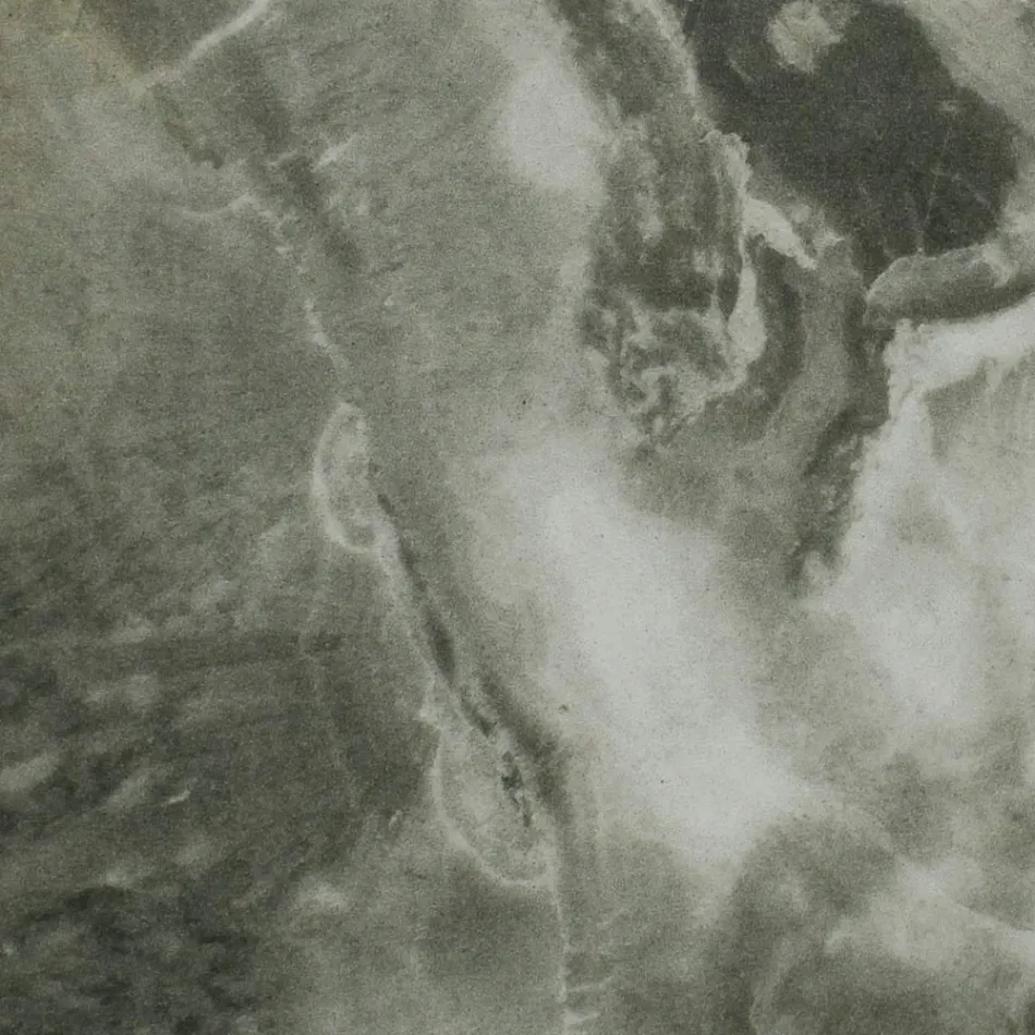 Gartentisch mit Holzsockel und Orobico Luxe Keramikplatte - Infinity Viadurini