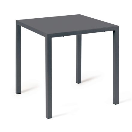Outdoor-Tisch mit Gestell aus verzinktem Stahl Made in Italy - Azul Viadurini
