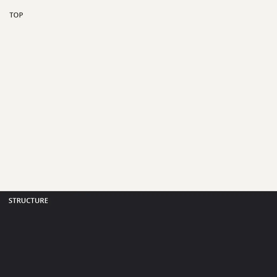 Moderner Outdoor-Tisch aus HPL und mattem Polyethylen, hergestellt in Italien – Forlina Viadurini