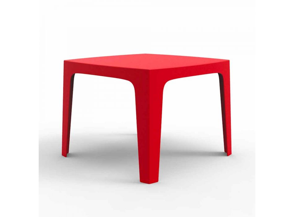 Solider quadratischer Outdoor-Tisch von Vondom aus Polypropylen, Design Viadurini