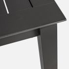 Ausziehbarer Gartentisch auf 240 cm aus Aluminium, Homemotion – Pemberton Viadurini