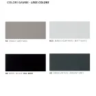 Gartentischgestell aus verzinktem Stahl mit HPL-Platte Made in Italy - Brienne Viadurini