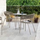 Gartentisch aus Stahl in verschiedenen Größen Made in Italy - Brienne Viadurini