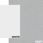 Gartentisch in modernem Design aus weißem Aluminium und Laminat - Oceania2 Viadurini