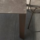 HPL-Gartentisch mit Aluminiumstruktur Made in Italy - Carl Viadurini