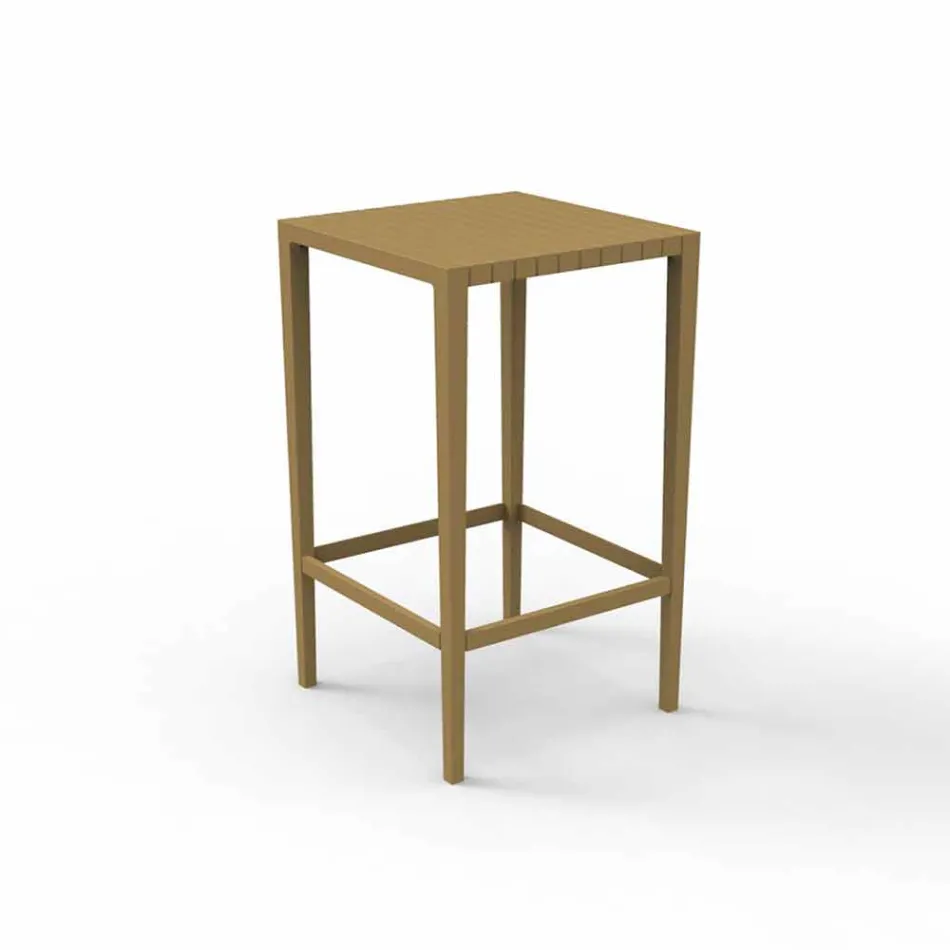 Spritz Gartentisch von Vondom aus Polypropylen und Fiberglas Viadurini