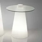 Helles Tischglas aus Polypropylen (H80), hergestellt in Italien Viadurini