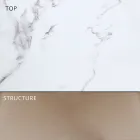 Ausziehbarer Outdoor-Esstisch 318 cm aus Aluminium und Steinzeug – Filomena Viadurini