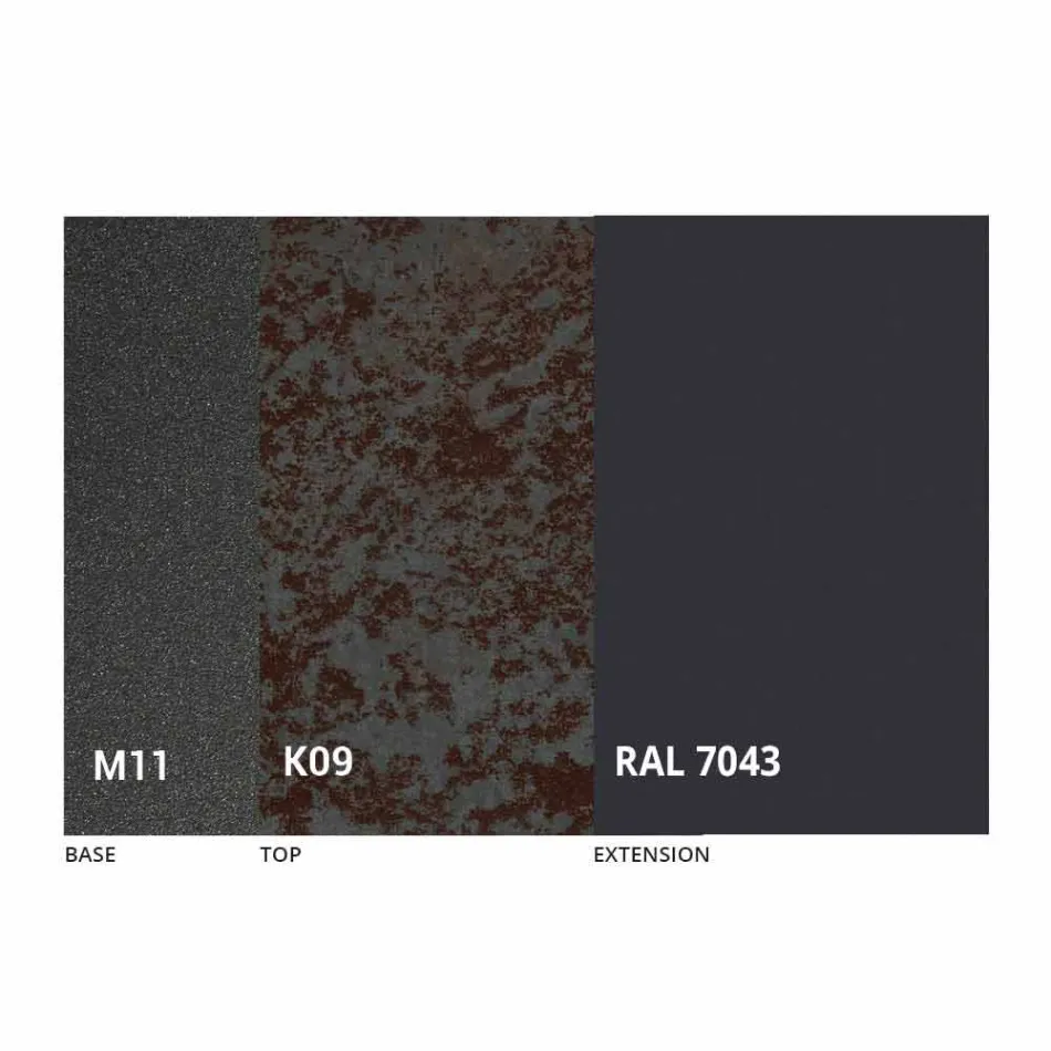 Ausziehbarer Esstisch bis 180 cm aus Keramik Made in Italy - Pitagora Viadurini