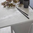 Ausziehbarer Esstisch bis 180 cm aus Keramik Made in Italy - Pitagora Viadurini