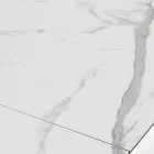 Ausziehbarer Esstisch bis 240 cm in Keramik und Stahl - Relief Viadurini