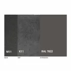 Ausziehbarer Esstisch bis 298 cm in Metall- und Keramikplatte - Anaconda Viadurini