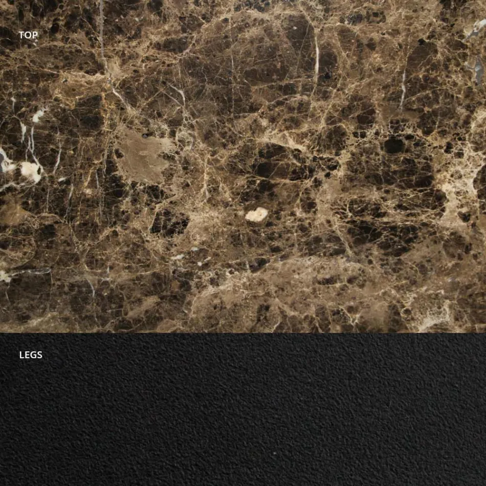 Ausziehbarer Esstisch auf 300 cm aus Hypermarble, hergestellt in Italien – Grotta Viadurini