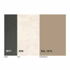 Ausziehbarer Esstisch Bis zu 170 cm aus Keramik Made in Italy - Tremiti Viadurini