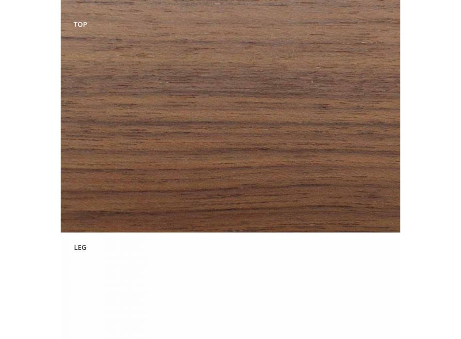 Ausziehbarer Esstisch Bis zu 170 cm aus Holz Made in Italy - Dollar