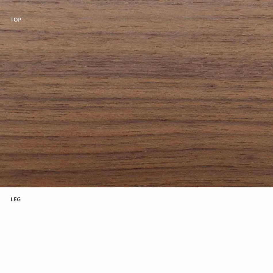 Ausziehbarer Esstisch bis 170 cm aus Holz, hergestellt in Italien – Dollars Viadurini