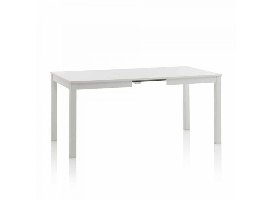 Ausziehbarer Esstisch Bis zu 170 cm aus Melamin Made in Italy - Derino
