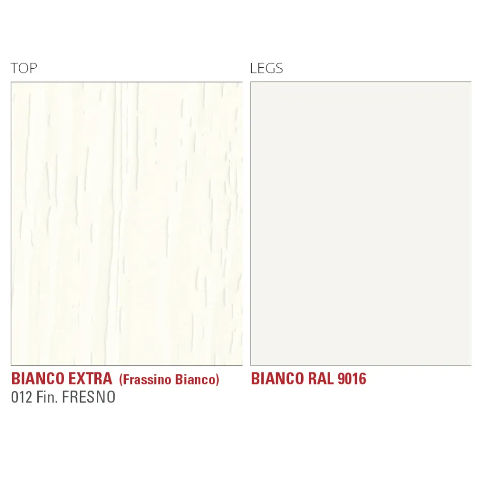 Ausziehbarer Esstisch bis 252 cm aus HPL, hergestellt in Italien – Efisto Viadurini